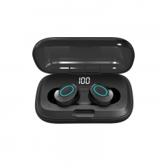 i06 True Wireless Headphones Bluetooth 5.0 TWS in-Ear stereo Earbuds Mini Headset with LED display