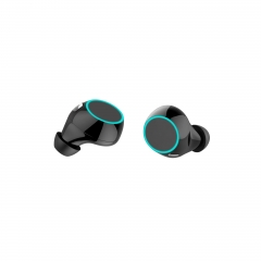 BS03 New 360 ° rotation metal cover Wireless Bluetooth Earbuds Headphones-TWS V5.0 Mini in Ear TWS Earbuds with with Voice Assistant Function