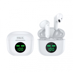 i28 touch control LED display TWS Bluetooth earphone with ENC function